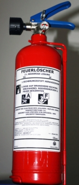 Rauchmeldershop - PE2AF, Fettbrandlöscher als Feuerlöscher oder  Fettbrandfeuerlöscher für das Löschen von Fettbränden, brennendes Fett,  günstig kaufen
